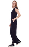 I Love Tyler Madison «eco» Solid Silk Jumpsuit 'Maybelline'
