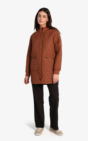 Lolë Manteau matelassé Bomber 3/4 «éco» luw0891