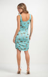 Lez a Lez Short Dress with Side Pleats 8217L