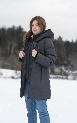 miXmiX manteau d'hiver sans cruauté animale Chambly 3284