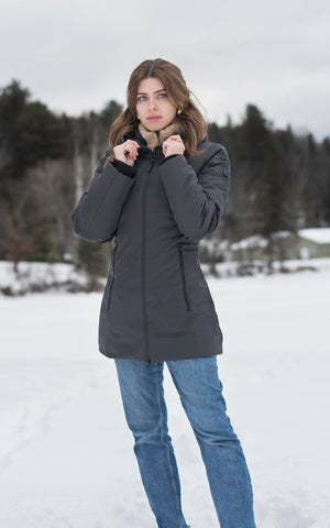 miXmiX manteau d'hiver sans cruauté animale Belair 3285