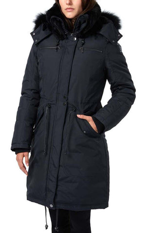 Pajar Winter Coat with Oversized Collar Serenity p2j824f9ox