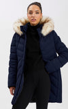 Point Zero «eco» Fur Trim Jacket 'Minerva'