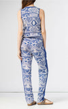 Point Zero zip-front printed Jumpsuit 8517001