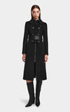 Rudsak Belted Wool Coat 'Virginie'