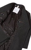 Selected Manteau en laine  à double boutonnage «éco»