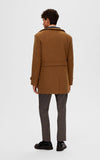 Selected «eco» Recycled Wool Winter Coat 16089397