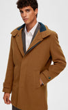 Selected «eco» Recycled Wool Winter Coat 16089397