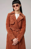 Soia & Kyo Suede Trench Coat 'Alexis n'