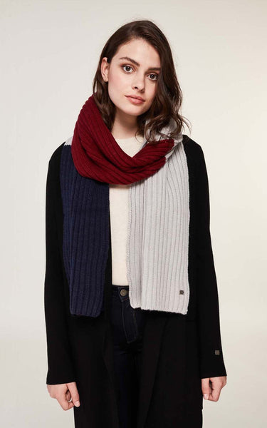 SOIA & KYO rib knit scarf 'Ferrara'