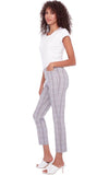 Up Plaid Ankle Pant 68024